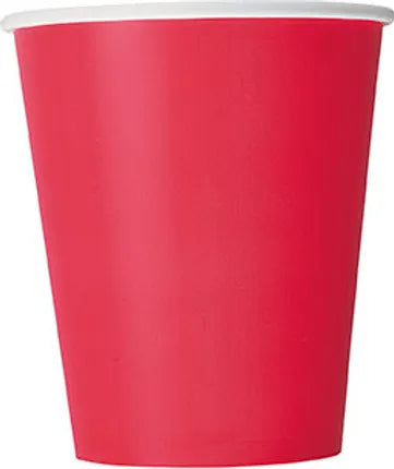 RUBY RED 9OZ. CUPS